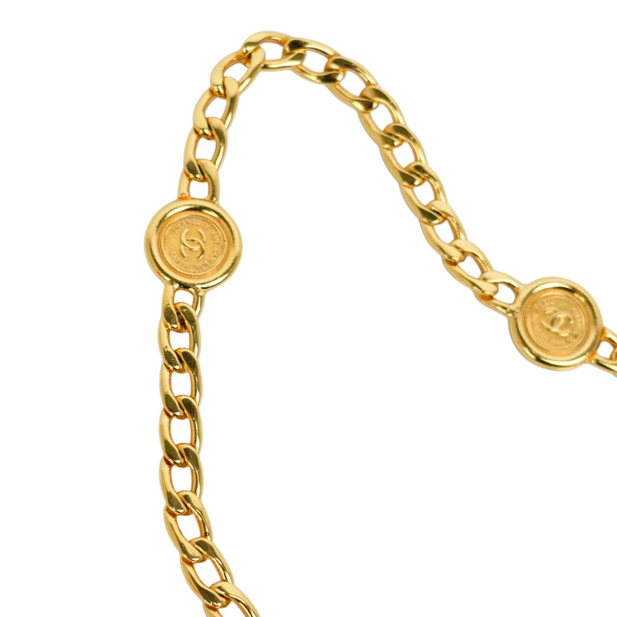 CHANEL Coco Mark Chain Belt