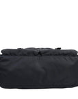PRADA Nylon Double Pocket Shoulder Bag