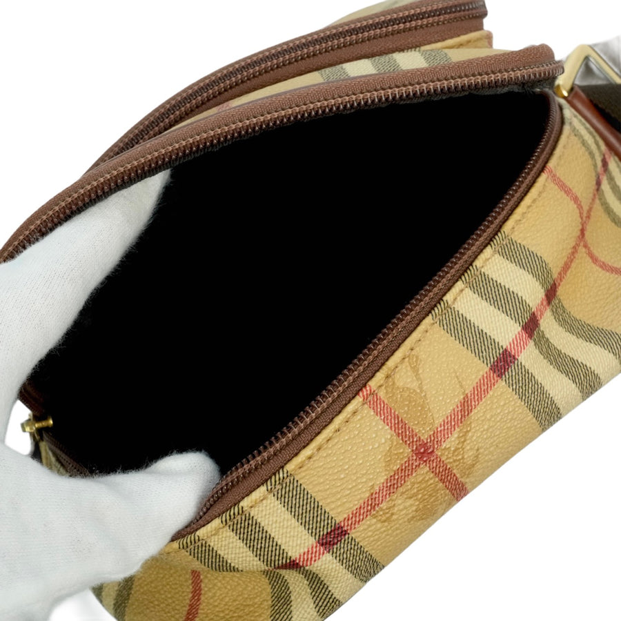 BURBERRY Nova Check Shoulder Bag