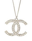 CHANEL Coco Mark Rhinestone Necklace