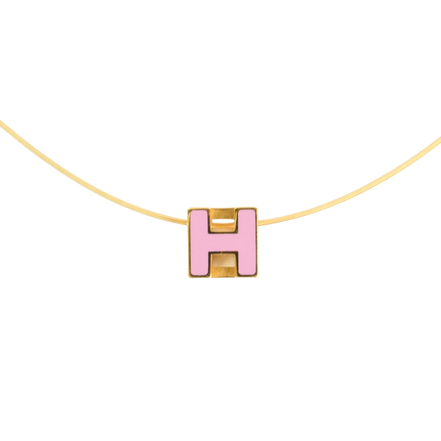 HERMES H Cube Necklace
