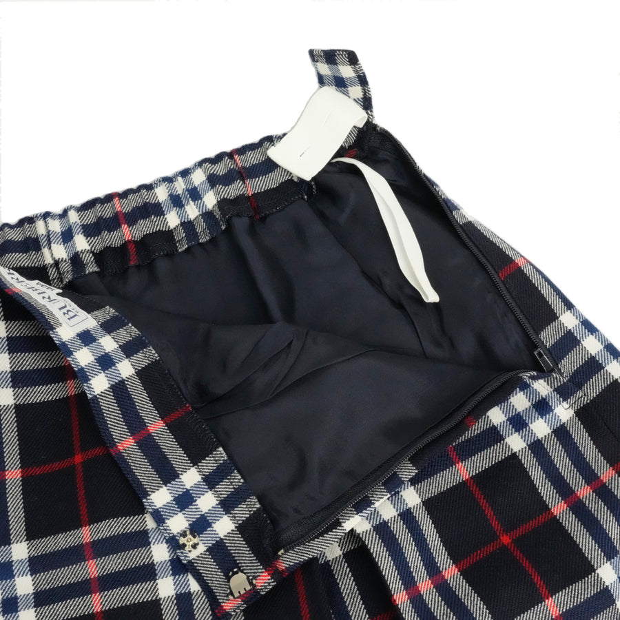 BURBERRY Navy Skirt