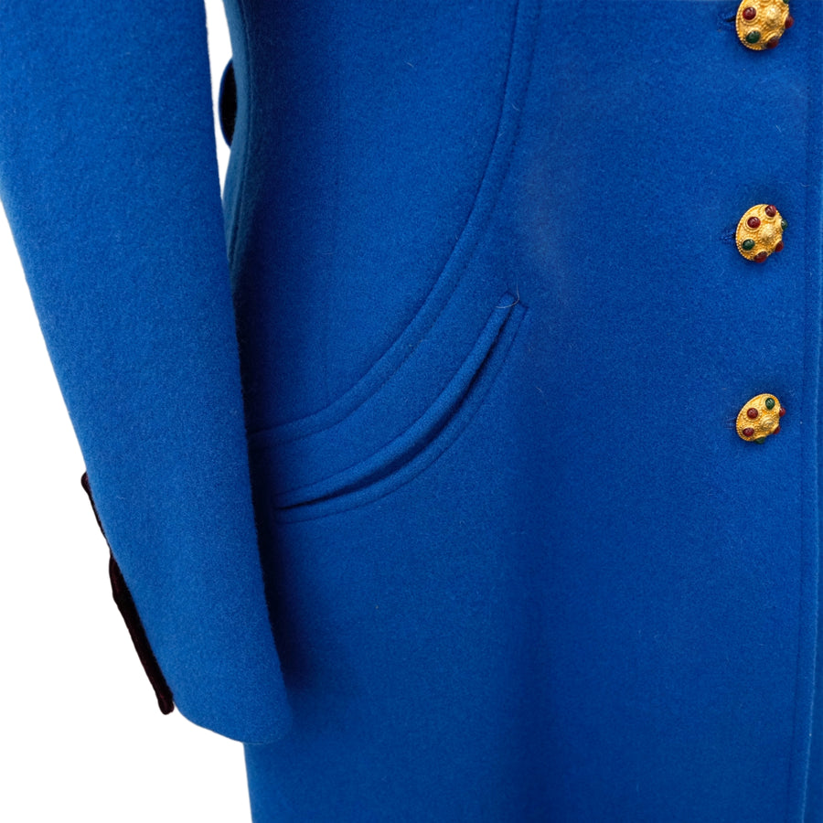 CHANEL 1996 Velvet Coat