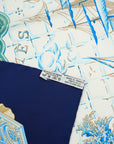 HERMES『 AZVLEJOS (Daikoukai Jidai Ni Omoi O Hasete)　』Carre 90 Scarf