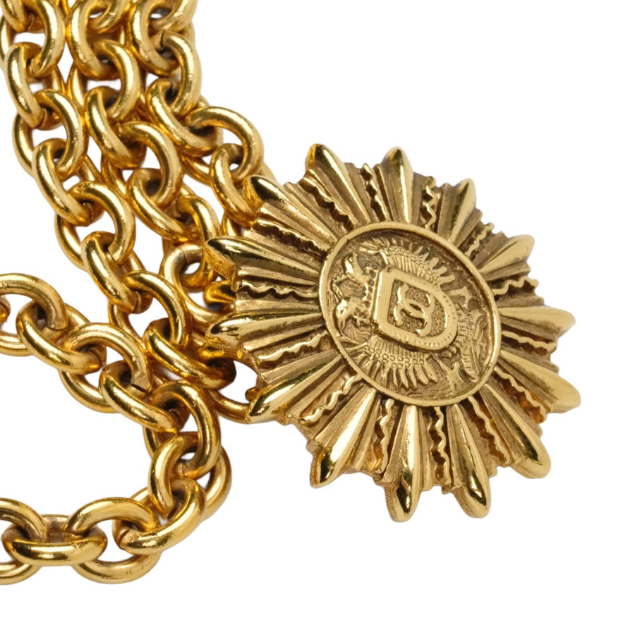 CHANEL Coco Mark Triple Chain Belt