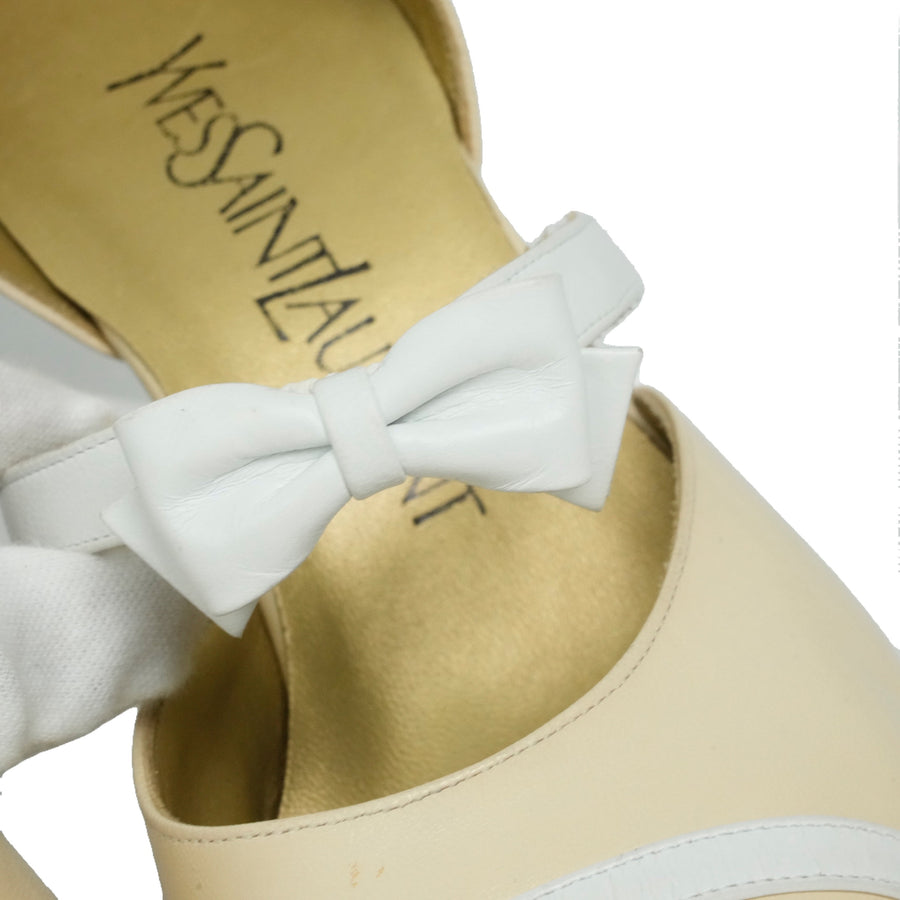 YVES SAINT LAURENT Pumps with Ribbon