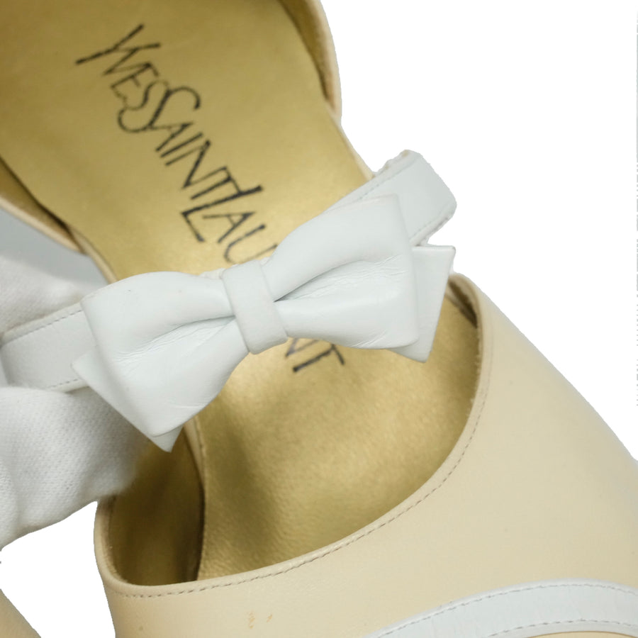 YVES SAINT LAURENT Pumps with Ribbon