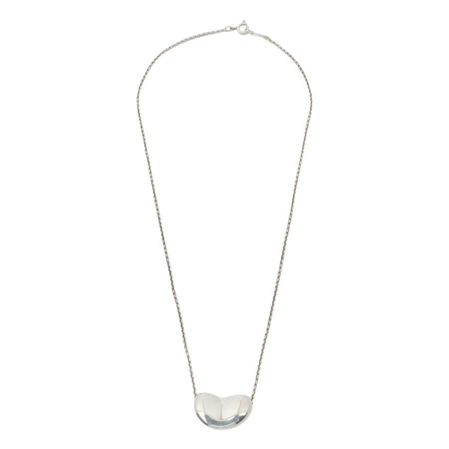 TIFFANY & CO. SV925 Bean Pendant Necklace