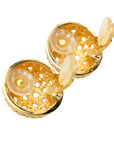 CHRISTIAN DIOR Round Earring