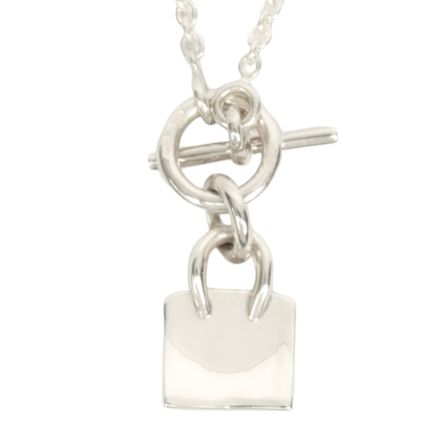 HERMES SV925 Amulette Birkin Necklace