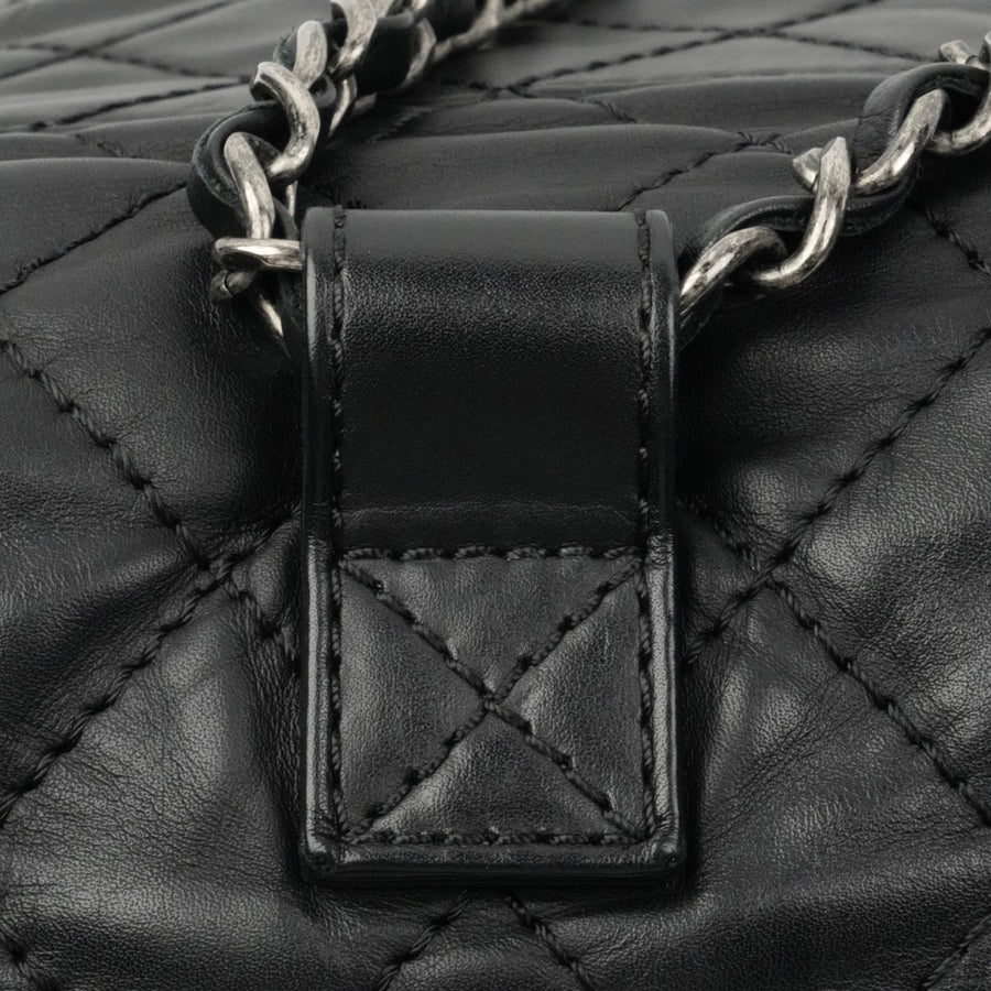 CHANEL 2012-2013 Matelassé Chain Lambskin Backpack