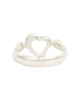 TIFFANY & CO. SV925 Open Heart Ring