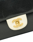 CHANEL 2000-2002 Coco Mark Punching Shoulder Bag
