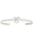 TIFFANY & CO. SV925 K18YG Heart Ribbon Bangle