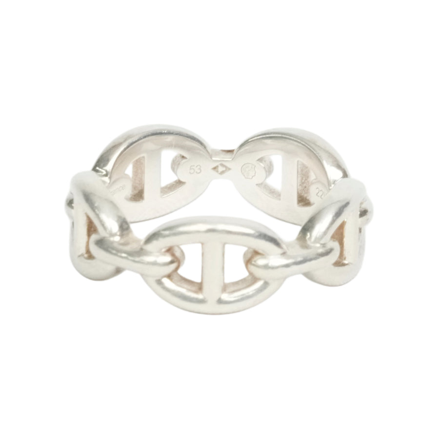 HERMES Ag925 Chaine d’Ancre Ring