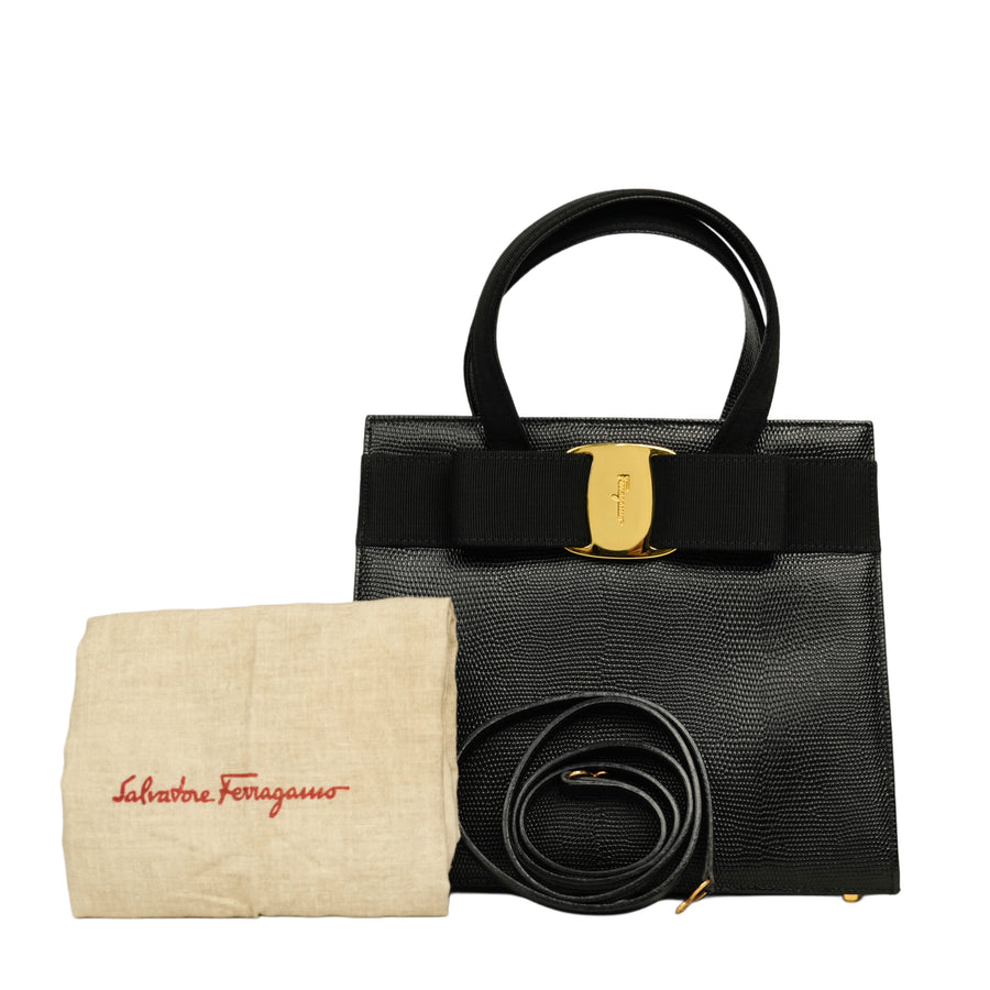 SALVATORE FERRAGAMO Vara Handbag / Shoulder Bag