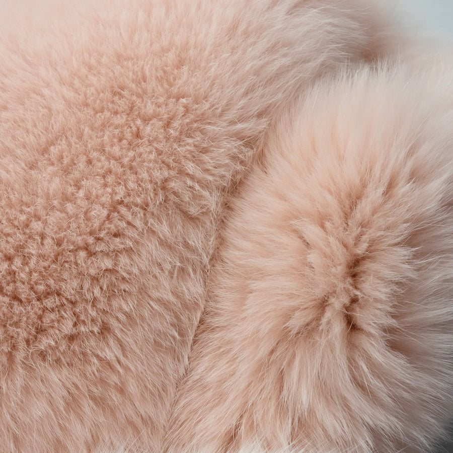 FENDI Fur-lined scarf