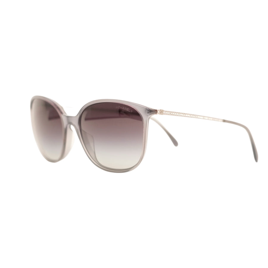 CHANEL Stone-adorned Temple Sunglass