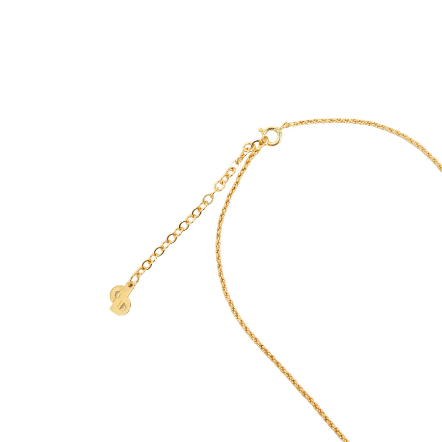 CHRISTIAN DIOR CD Logo Necklace