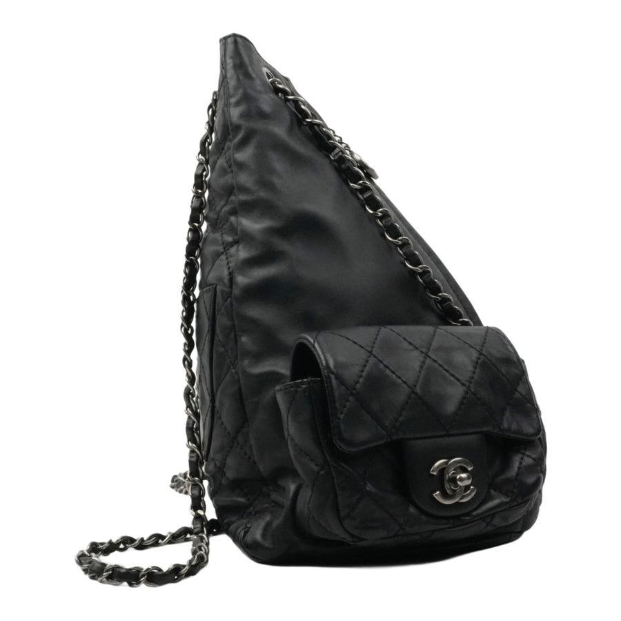 CHANEL 2012-2013 Matelassé Chain Lambskin Backpack