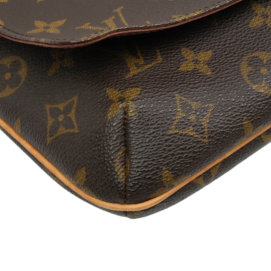 LOUIS VUITTON Monogram Musette Tango Shoulder Bag M51257