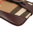 BURBERRY Nova Check Shoulder Bag