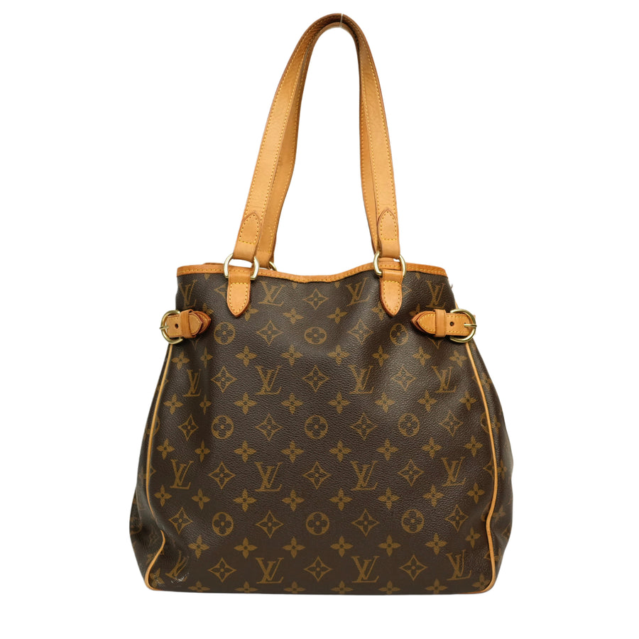 LOUIS VUITTON Monogram Batignolles Vertical Tote Bag M51153
