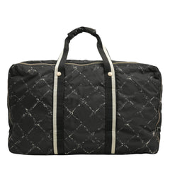 CHANEL CHANEL 1997–1999 Old Travel Line Boston Bag / Travel Bag2-Way