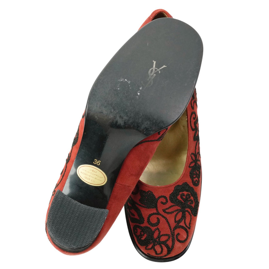 YVES SAINT LAURENT Red Pumps Shoes