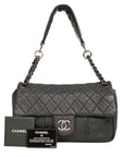 CHANEL 2008–2009 Matelassé Coco Mark Shoulder Bag