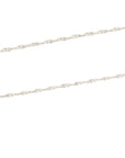 Vintage-Style Heart Rhinestone Necklace