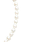 TASAKI set SV/K14WG (Main stone: Necklace 6.9-7.3mm/Earring 7.5mm) 37g Necklace