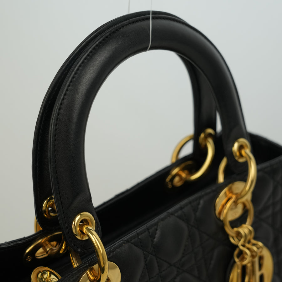 CHRISTIAN DIOR Lady Dior Medium Handbag