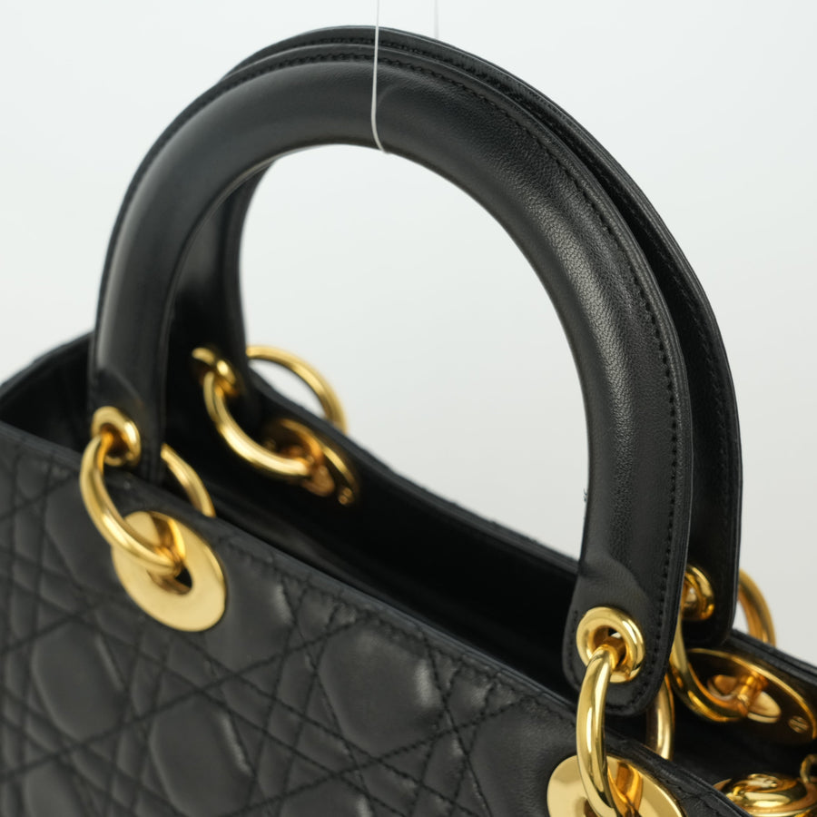 CHRISTIAN DIOR Lady Dior Medium Handbag