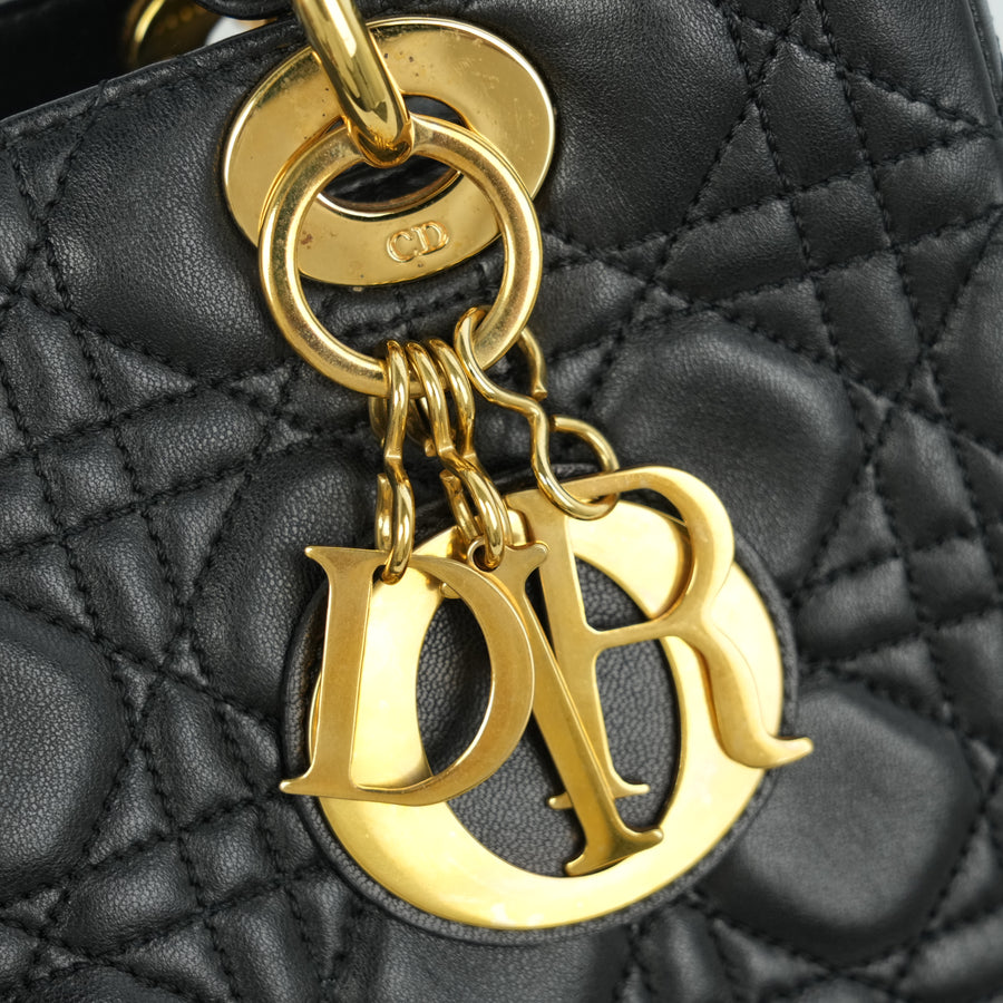 CHRISTIAN DIOR Lady Dior Medium Handbag