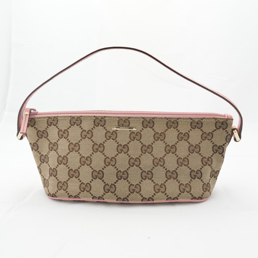 GUCCI GG Canvas Pouch  Handbag