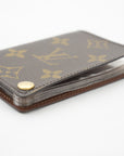 LOUIS VUITTON Monogram Porte-Cartes Credit Pression M60937 OTHER ACCESSORY