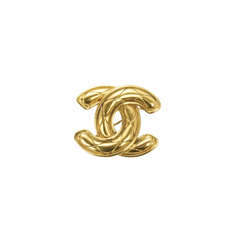 CHANEL Coco Mark Matelassé Brooch