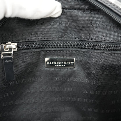 BURBERRY Leather Nova Check Handbag