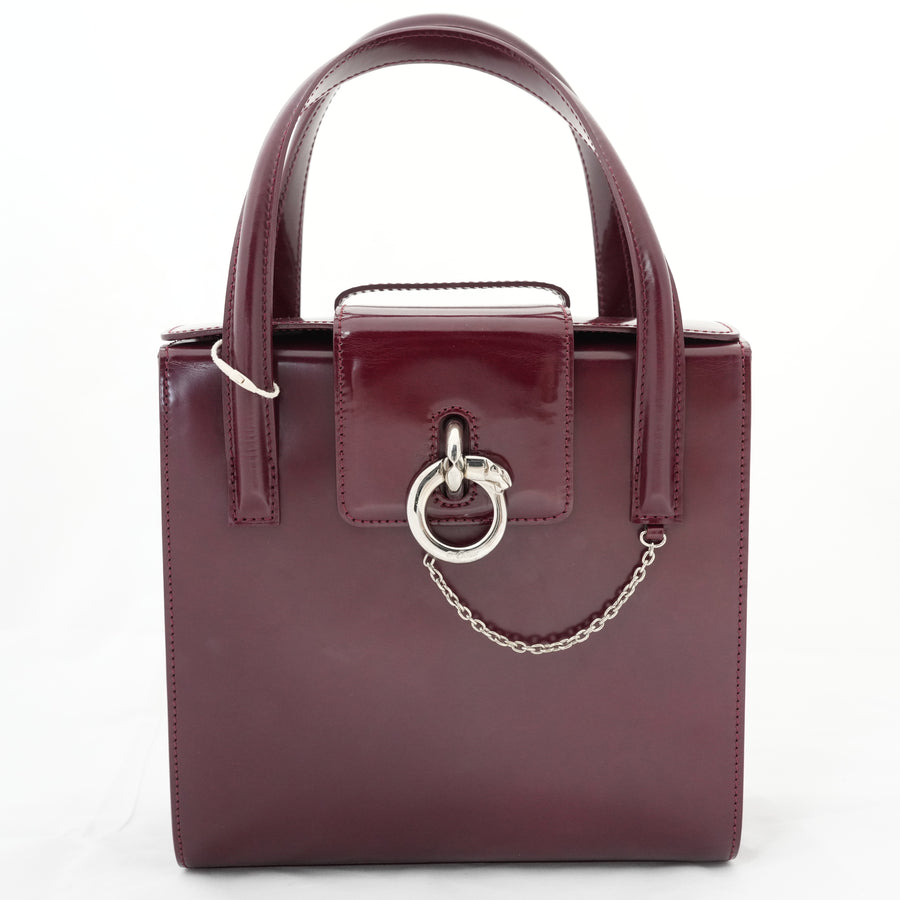 CARTIER Box leather Handbag