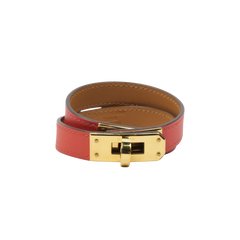 HERMES Mini Kelly Double Tour Bracelet
