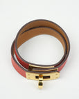 HERMES Mini Kelly Double Tour Bracelet