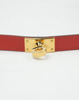 HERMES Mini Kelly Double Tour Bracelet