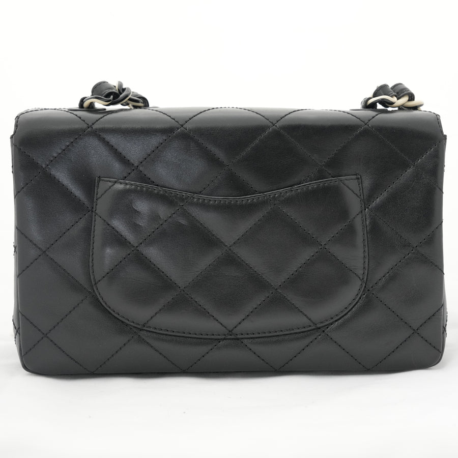 CHANEL PVC Lambskin Shoulder Bag