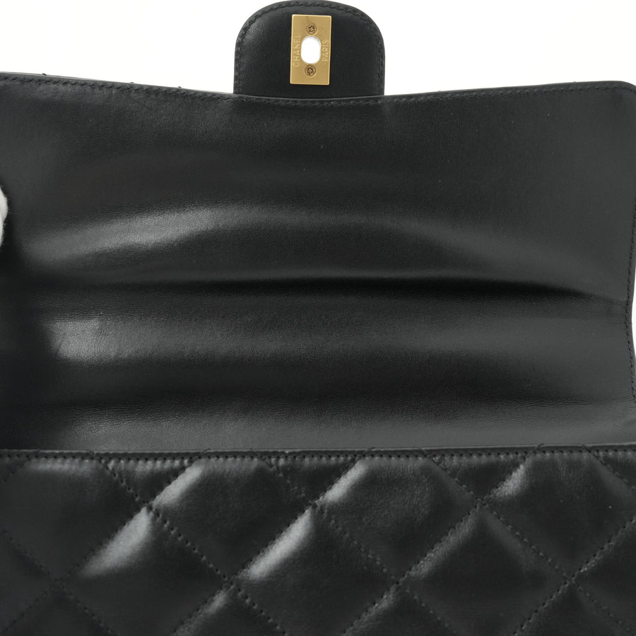 CHANEL PVC Lambskin Shoulder Bag