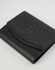 CHANEL 2000-2002 Coco Mark Bi-fold Wallet