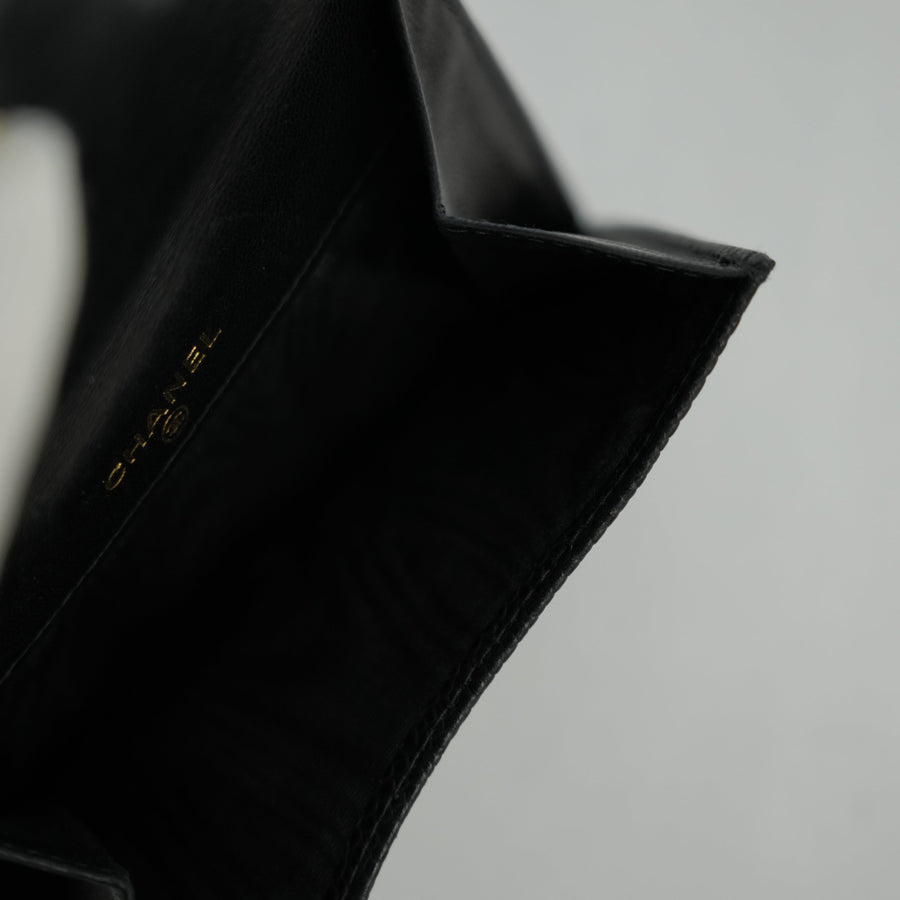 CHANEL 2000-2002 Coco Mark Bi-fold Wallet