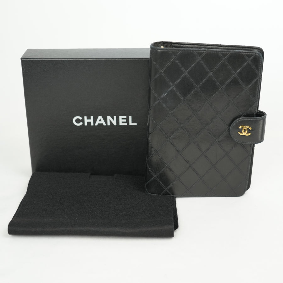 CHANEL 1997-1999 Coco Mark Planner Cover OTHER ACCESSORY