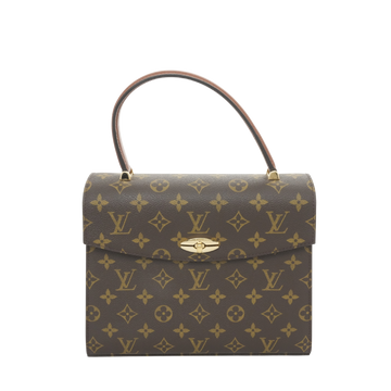 LOUIS VUITTON Monogram Malesherbes MM Canvas Handbag M51379