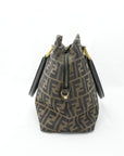 FENDI With Zucca Pattern Nylon Canvas HandBag